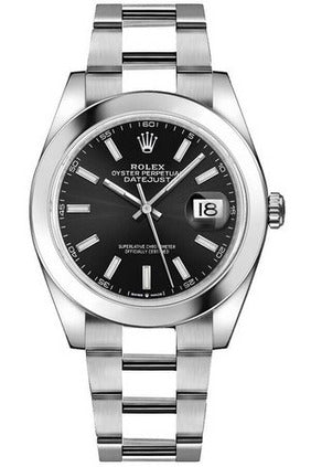 Rolex | Datejust 41 Black Dial