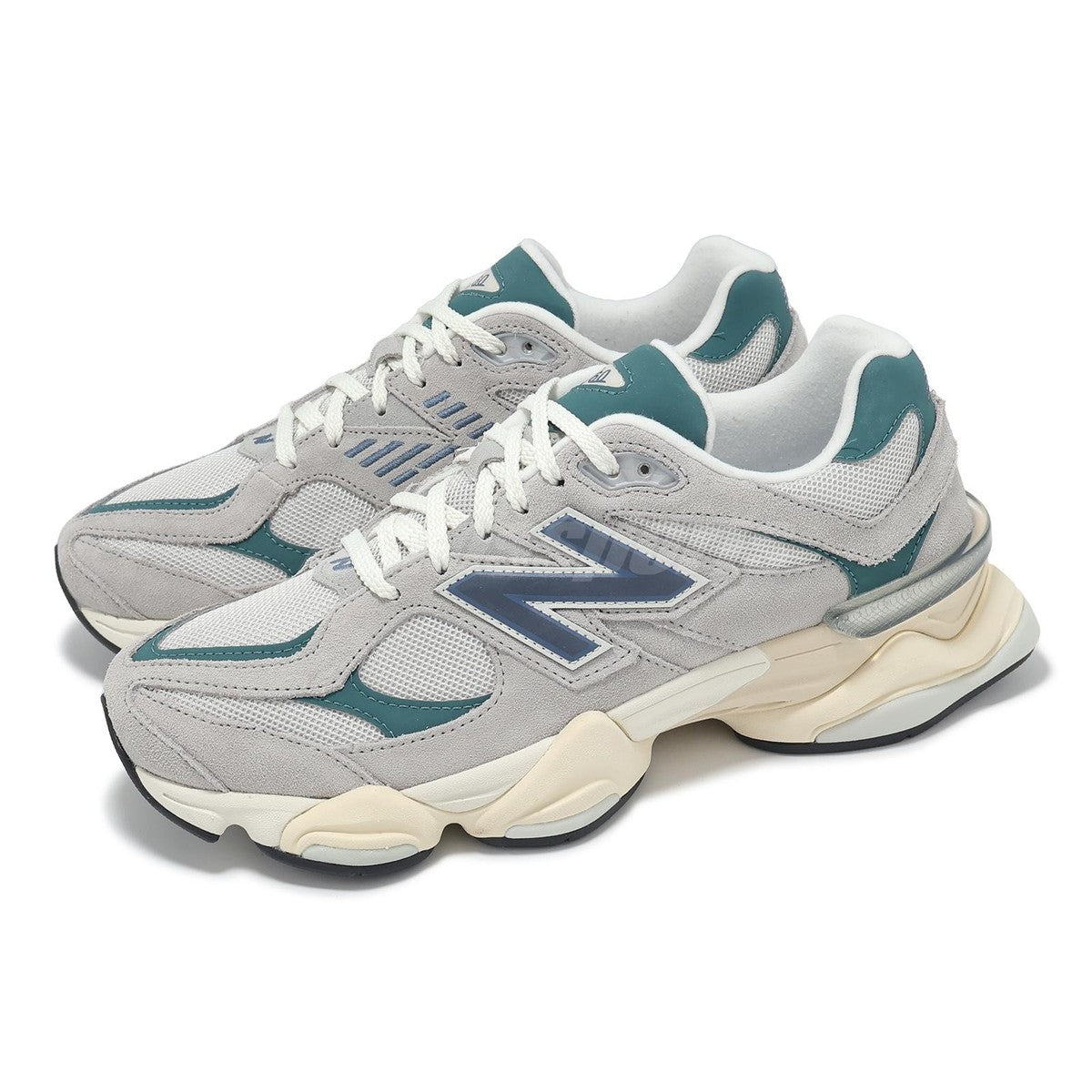 New Balance 9060 'Concrete / Vintage Indigo / New Spruce'