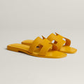 Hermès Oran Sandal Yellow Leather