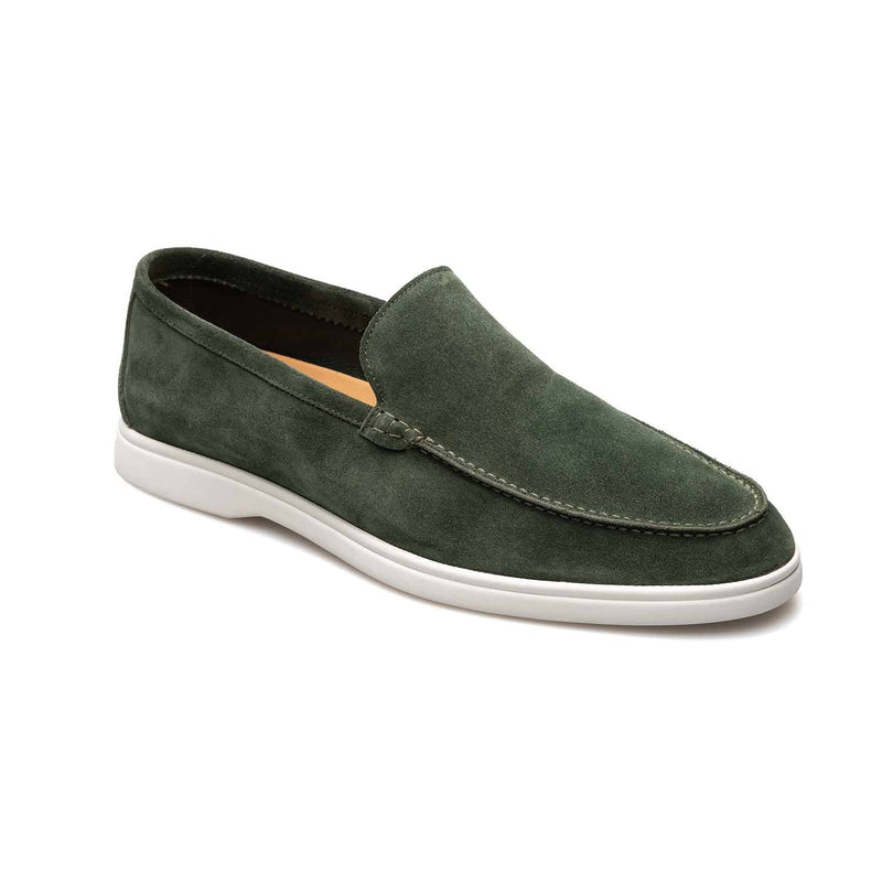 Loro Piana Loafers | Summer Walk Olive Green