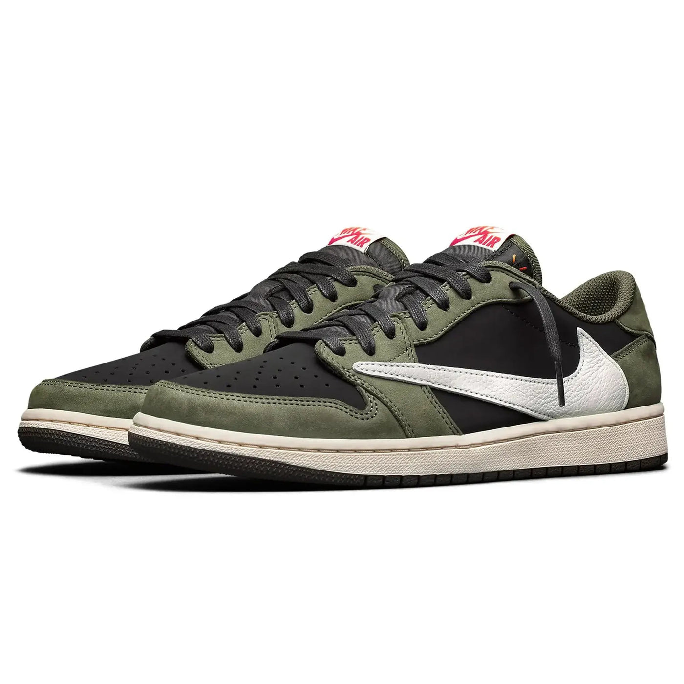 Air Jordan 1 Low 'Olive / Dark Mocha / Black Suede'