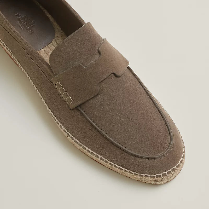 Hermes Women's Loafers |Trip espadrille etoupe