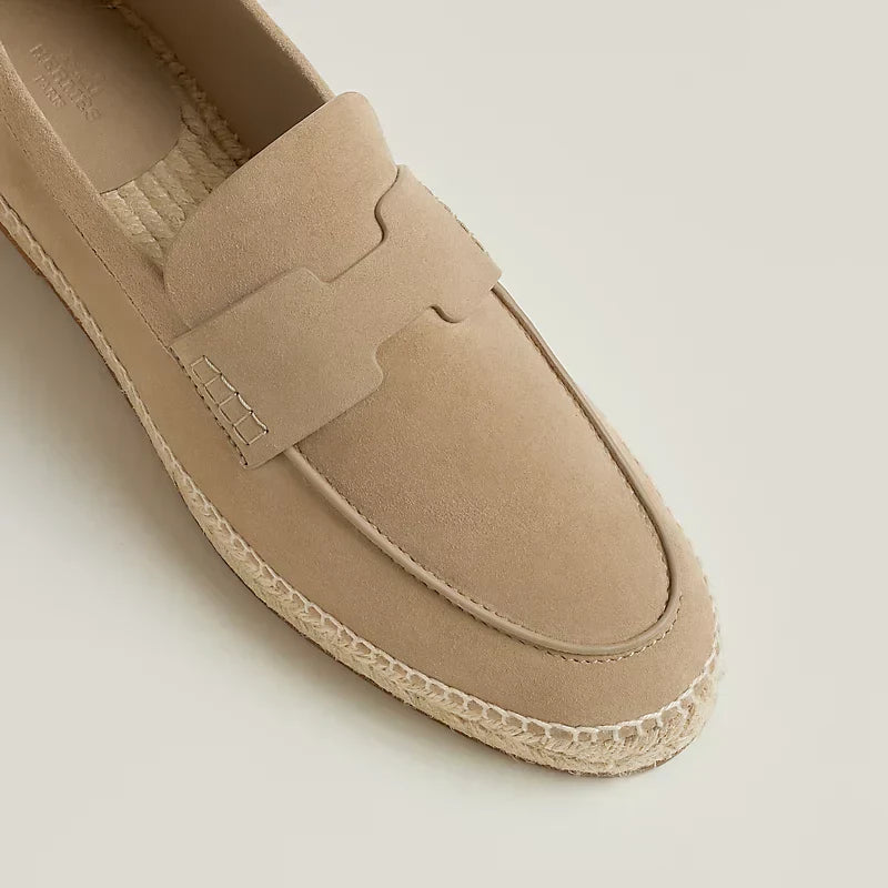 Hermès Trip espadrille  beige sable