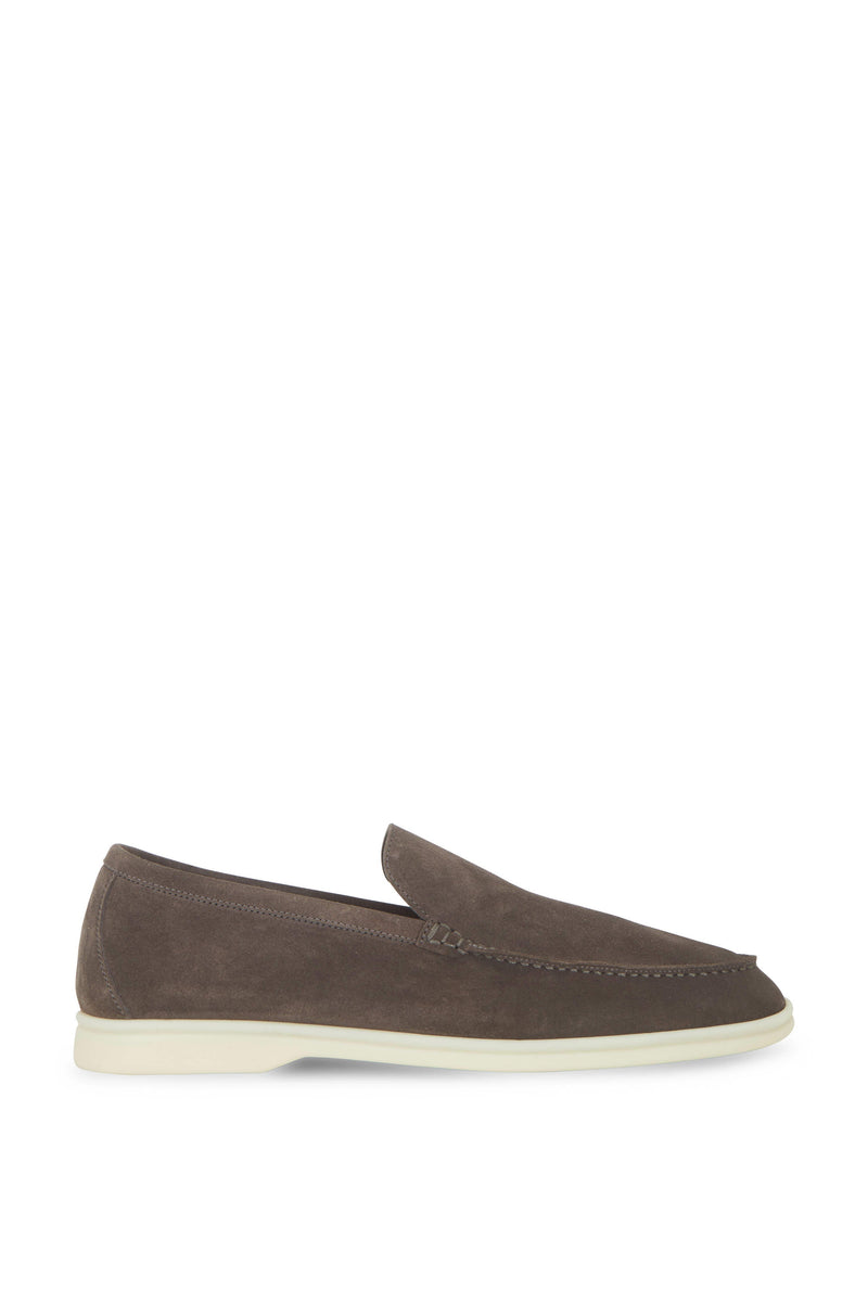 Loro Piana Loafers | Warm Gray Summer Walk