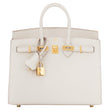Hermes Birkin bag 25 White