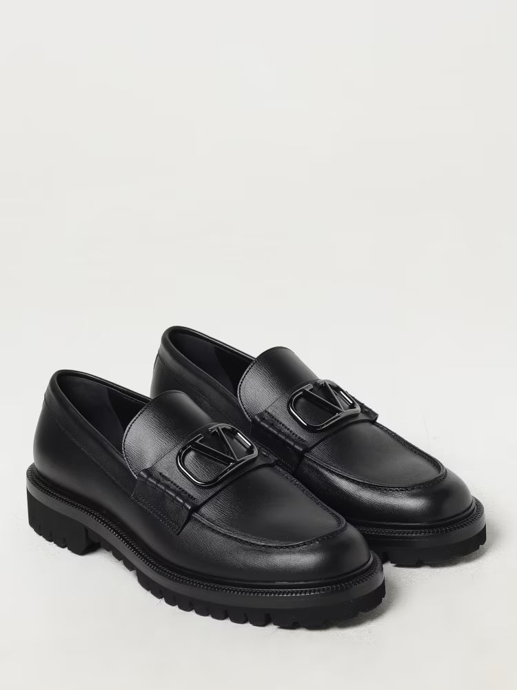Valentino Loafers | Garavani Vlogo Black